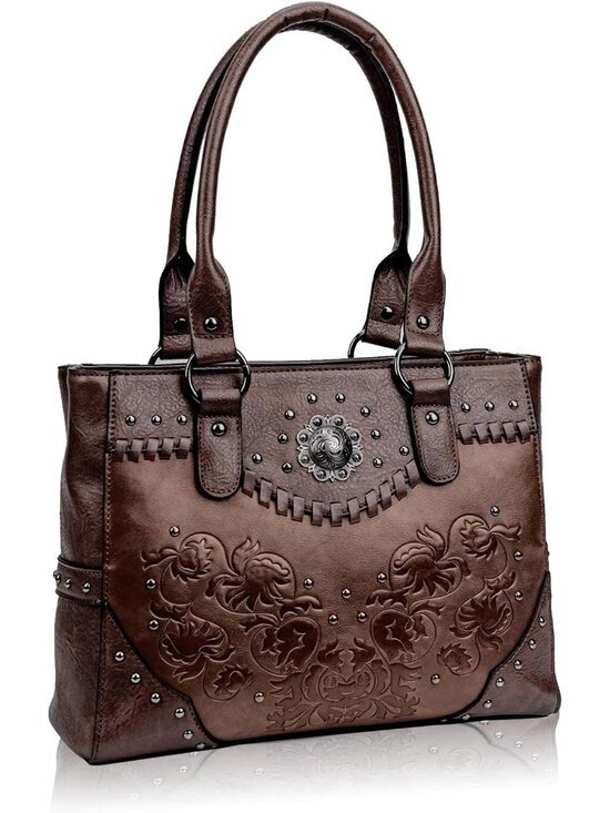 Handbags - New Tote Bag for Women Large Western Purse Ladies Top Handle